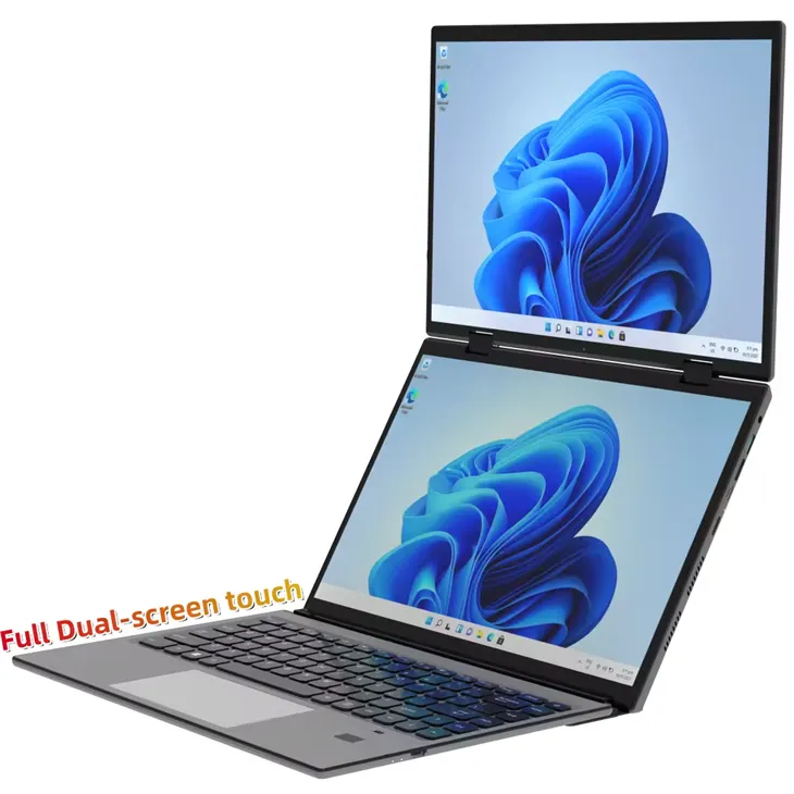 14 hüvelykes kettős képernyő laptop