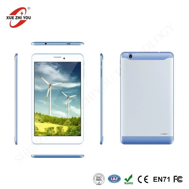 7 hüvelykes diákok tábla OEM China Mobile Tablets 800 * 1280 felbontású laptop gyerekeknek