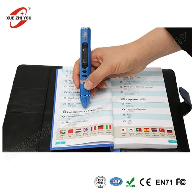 A legjobb ajándék gyerekeknek Karácsonyi és oktatási mágikus beszédkönyvek Pen olvasó és szkenner