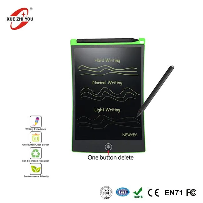 12 hüvelykes e-írási tábla