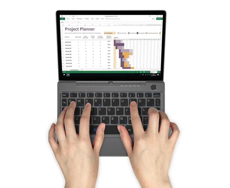 Hordozható N6000 Laptop GPD P2 Max