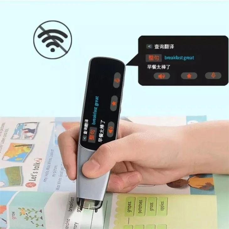 Smart Scan Voice Translation Device 112 Languages ​​Translator Pen for Education School