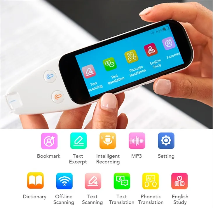 Optikai karakterfelismerő technológia olvasó toll